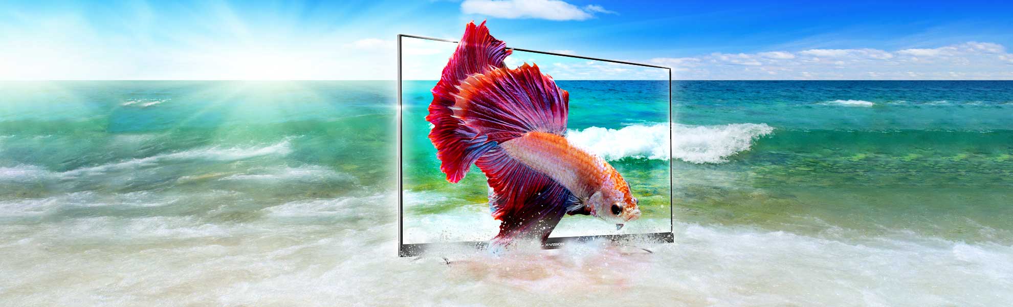 تلویزیون ال ای دی هوشمند ایکس ویژن 43 اینچ مدل 43XS525 - xvision XS525 07