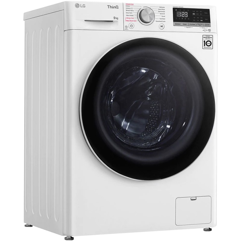 ماشین لباسشویی 9 کیلویی ال جی مدل F4R5VYG0W رنگ سفید - LG F4R5VYG0W 04