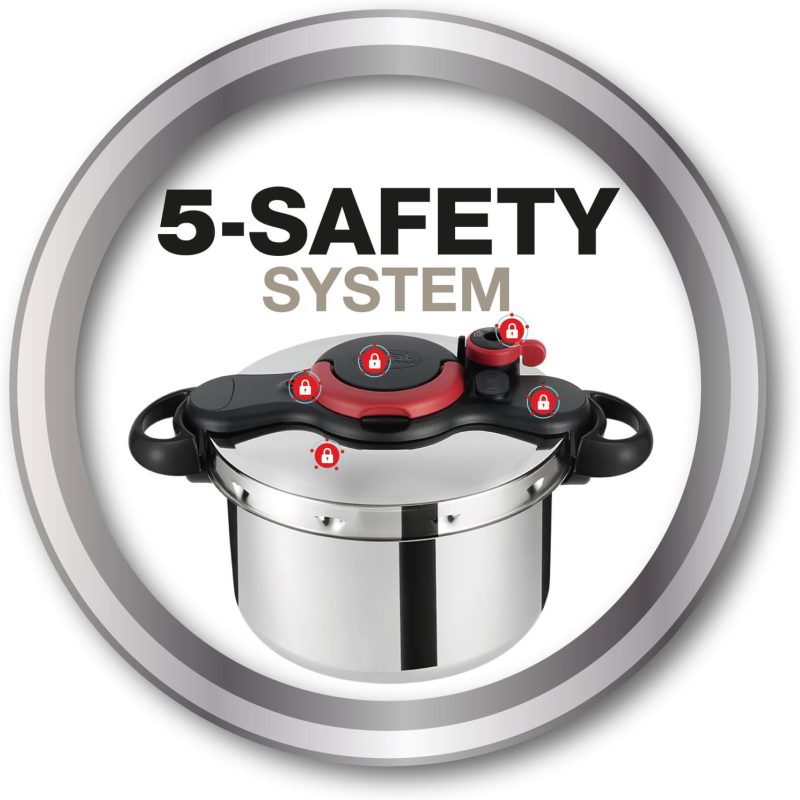 زودپز 6 لیتری تفال مدل P4620768 - Tefal P4620768 05