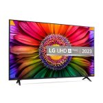 تلویزیون ال جی سایز 55 اینچ مدل 55UR80006 نمای کنار