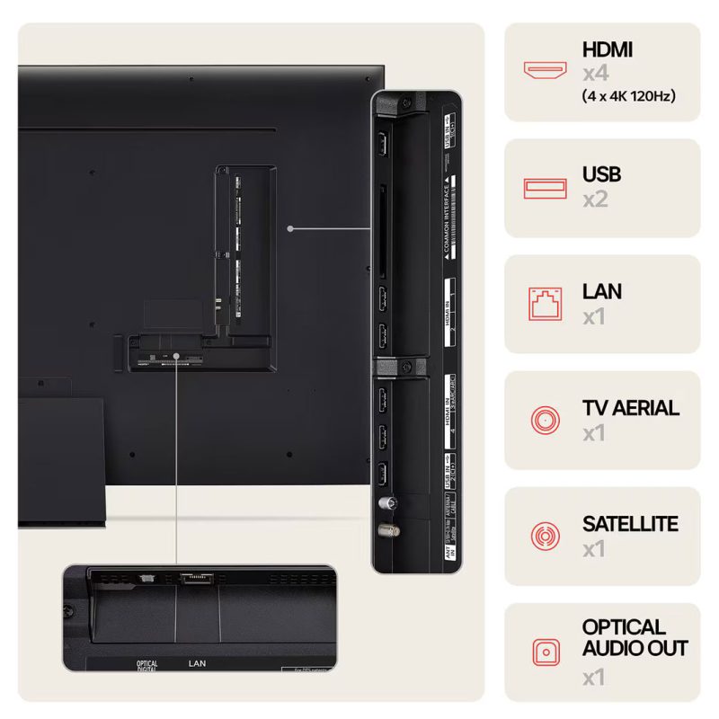 تلویزیون ال جی سایز 55 اینچ مدل 55QNED86 - LG 55QNED86 08