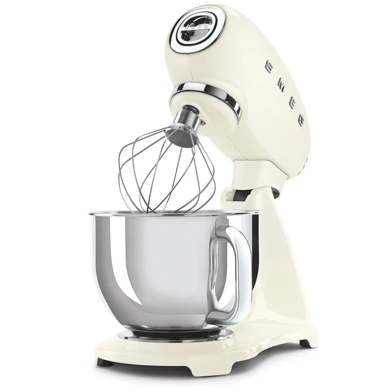 همزن اسمگ رنگ کرم مدل SMF03 - smeg stand mixer color based cream 2