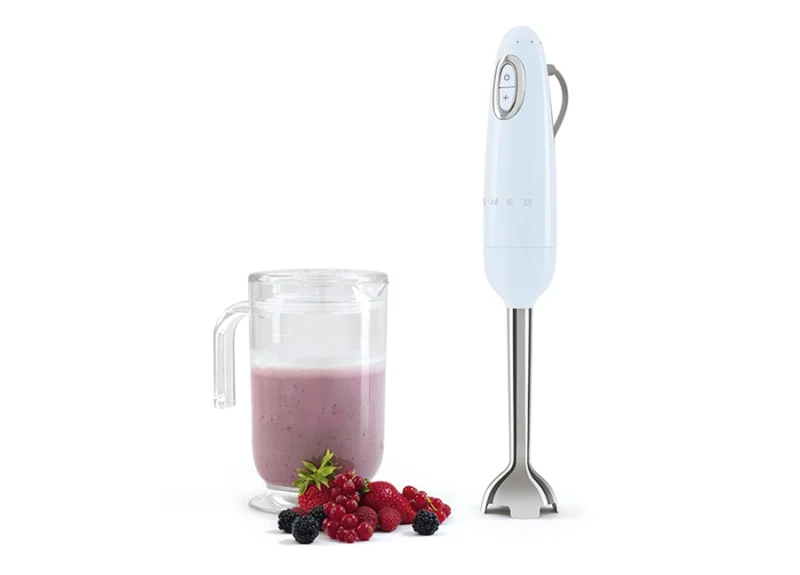 عکس گوشت کوب برقی آبی پاستیلی اسمگ مدل HBF22PB
